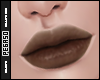 . lips - brown