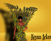 African feather green