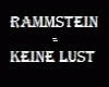 Rammstein - Keine Lust
