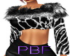 PBF*Animal Print Fur Top