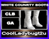 WHITE COUNRTY BOOTS