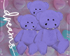 VDay Hippo Plush Purple