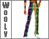 Disco jeans rainbow