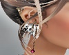Cigana silver earring