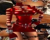 metalic red hot dress2