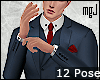 12 Gentleman/Model Poses
