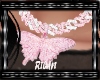 !R! Pink Butterfly Chain