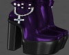 +NADINE BOOTS PURPLE+