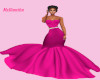Hot Pink Formal Gown