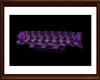 Lng Purple Sofa