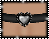 Rach*Silver Heart Collar