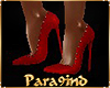 P9)"TIA" Chic Red Heels