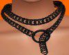 Kl Black Chained Collar