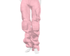 Pink Cargo Pants