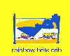 Rainbow Brite Crib