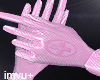 $ Nurse Gloves Pink