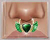 llY4ll Heart nose green