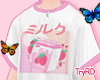 🦋 Milk tshirt
