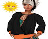 Black/Orange top