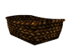 Empty weave basket