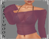 *CM*QUEENIE TOP-PINK