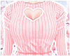 ღ Heart Ruffle Peach