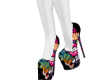 BlkGraffiti Pumps