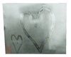 Steamy Mirror with Heart