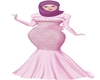 G♥ Pink Gown Abaya