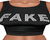 Black Fake Top