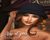 Rose Navy Hat