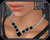 [luc] necklace s onyx