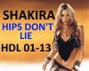 SHAKIRA-HIPS DON'T LIE