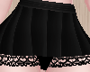 Mini Blck Lace Skirt RLL