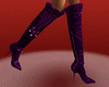 purple lenght boots