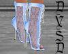 Sexy Laced BabyBlue Boot