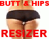 130% butt & hips Resizer