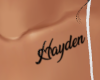 *Hayden Custom Tattoo