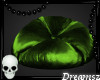💀 Green Bean Bag