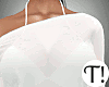T! Rue White Sheer Top