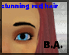 stunning red hair