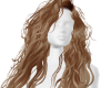 long blonde wavy hair