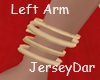 Left Arm Bangles Gold