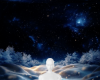 Winter night background