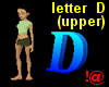 !@ Letter D (upper)