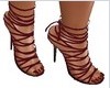 red burgundy strap heel