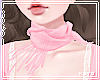 琴. Winter scarf pink