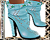 STUDDED BOOTS BLUE F