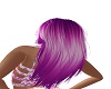 purple & white hair