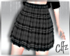 ℂℤ. Dark Plaid Skirt